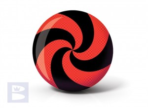 Viz a Ball Spiral Red Bl
